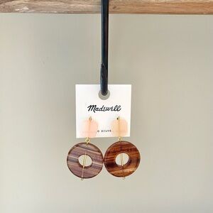 Madewell Circular Drop Earrings